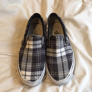 Plaid vans